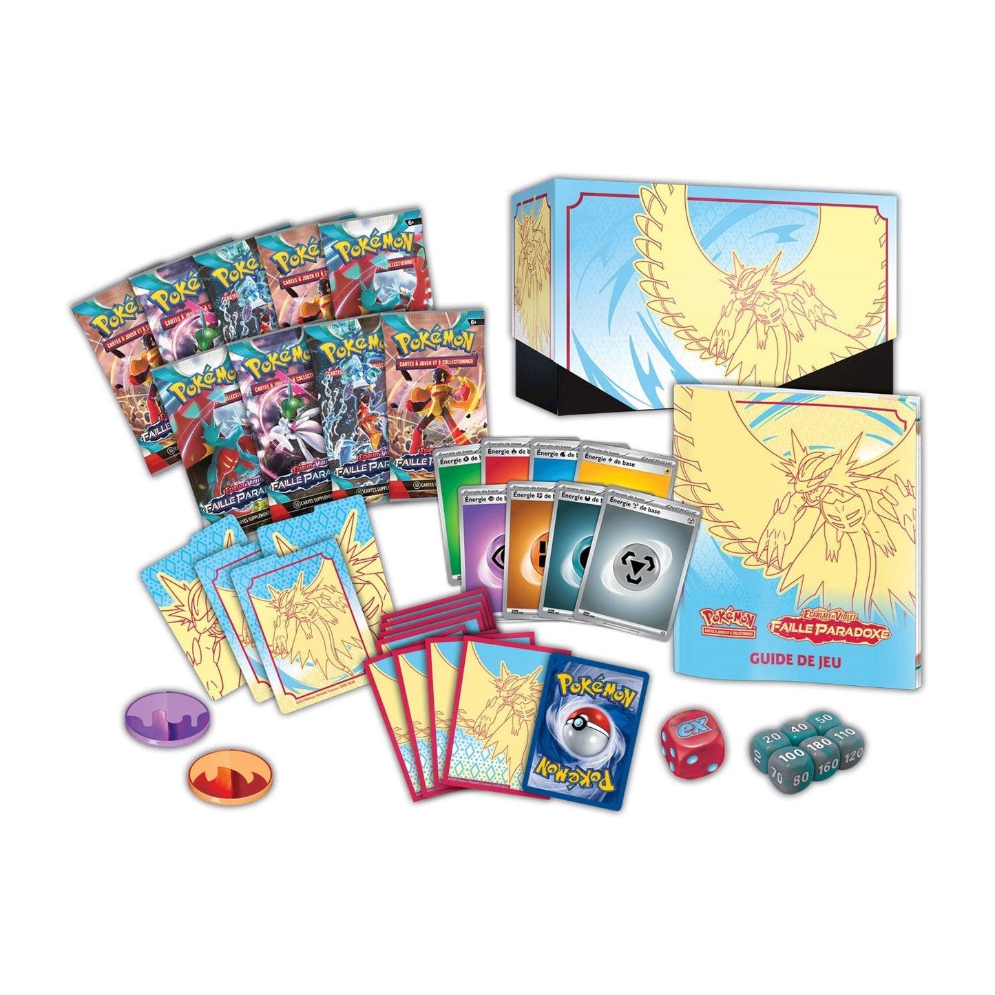 Coffret Dresseur d'Élite Pokémon Faille Paradoxe (EV4) Rugit-Lune 🇫🇷 - POKEMAGIC