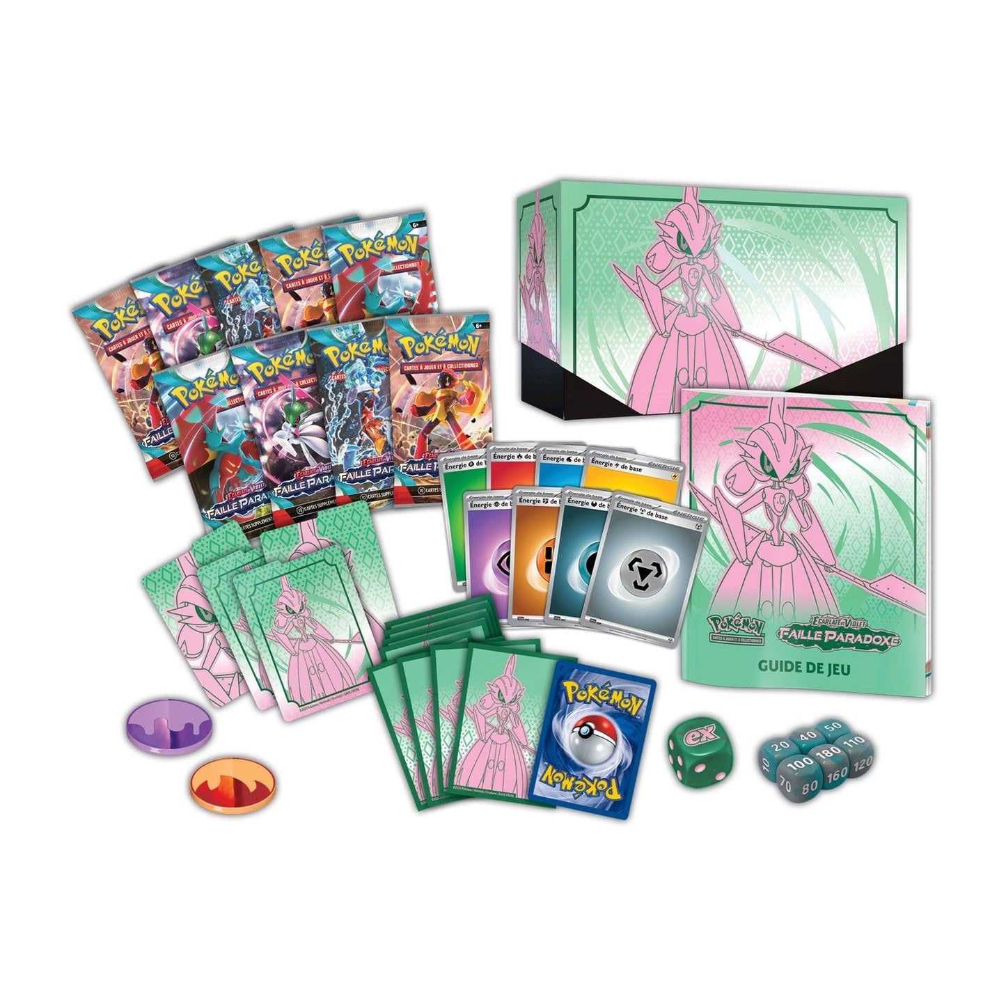 Coffret Dresseur d'Élite Pokémon Faille Paradoxe (EV4) Garde-de-Fer 🇫🇷 - POKEMAGIC
