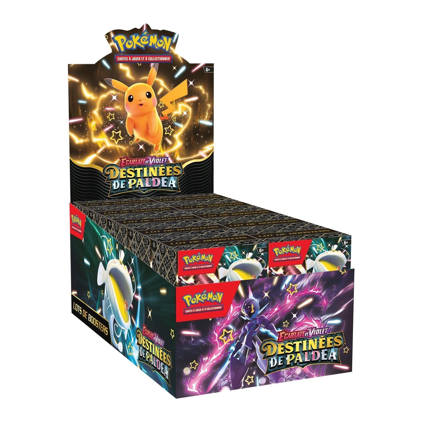 Display 10 lots de boosters Pokémon Destinées de Paldea (EV4.5) 🇫🇷 - POKEMAGIC