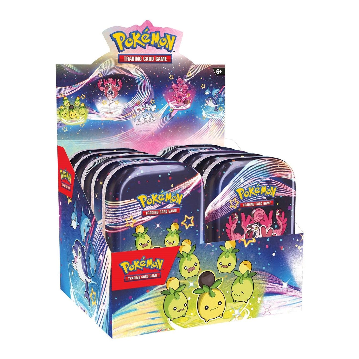 Display 10 mini-tins Pokémon Destinées de Paldea (EV4.5) 🇫🇷 - POKEMAGIC