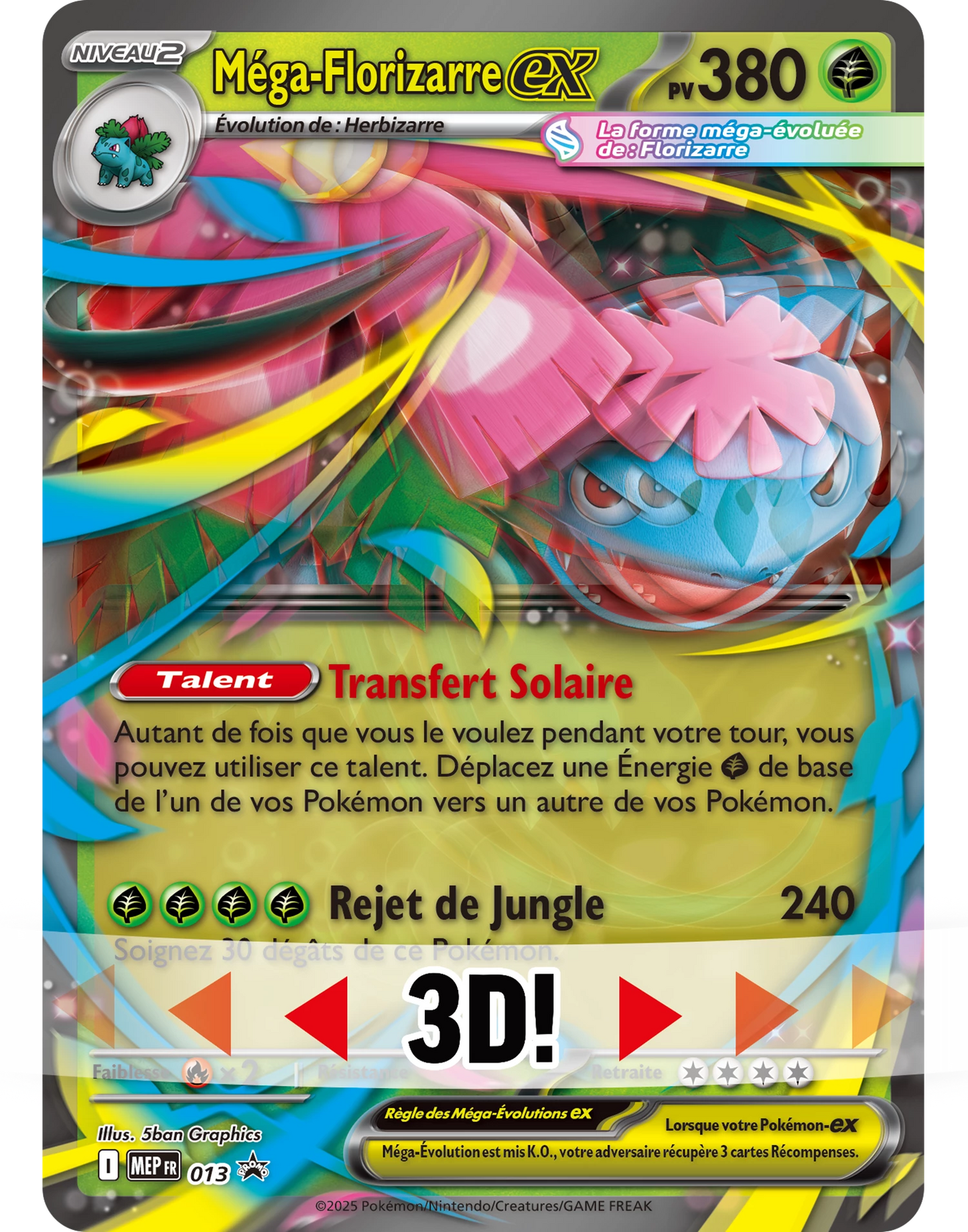 Coffret Collection Premium Pokémon Méga-Florizarre-ex 🇫🇷