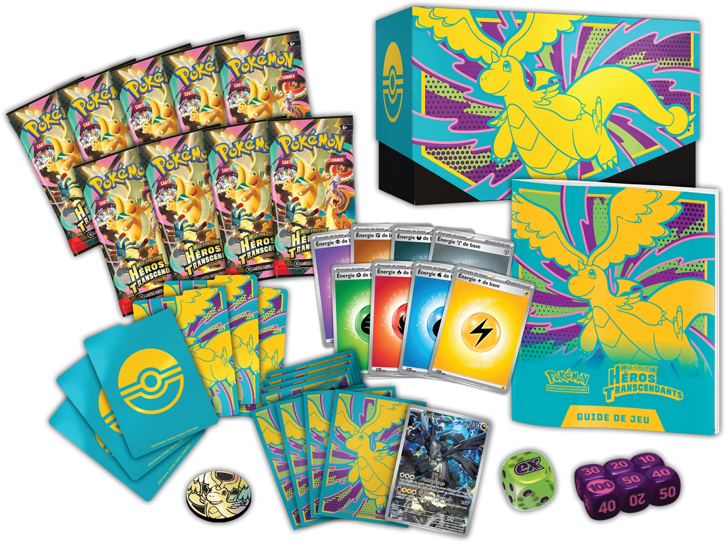 Coffret Dresseur d'Élite Pokémon Héros Transcendants (ME2.5) 🇫🇷