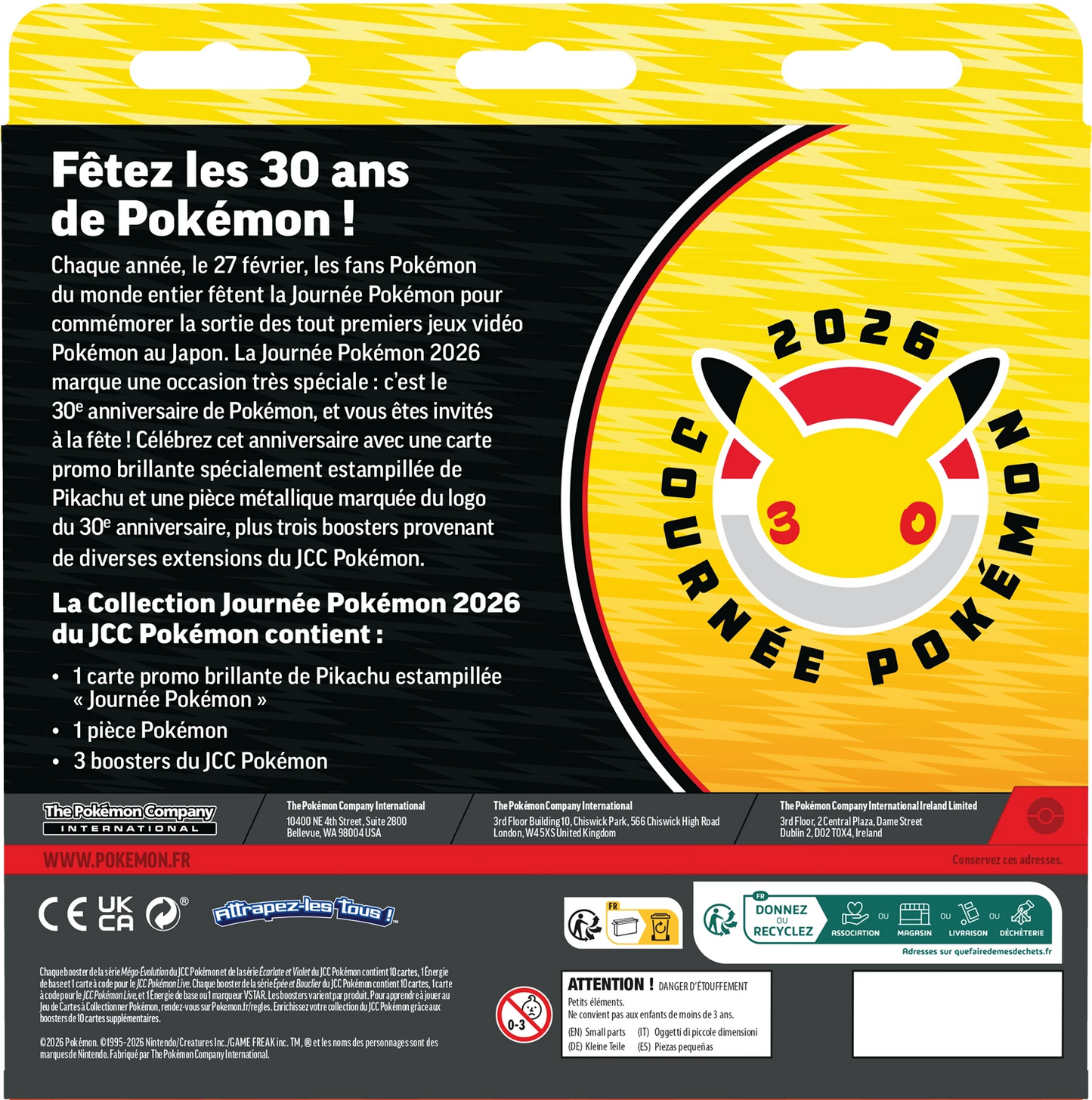 Coffret Collection Journée Pokémon 2026 🇫🇷