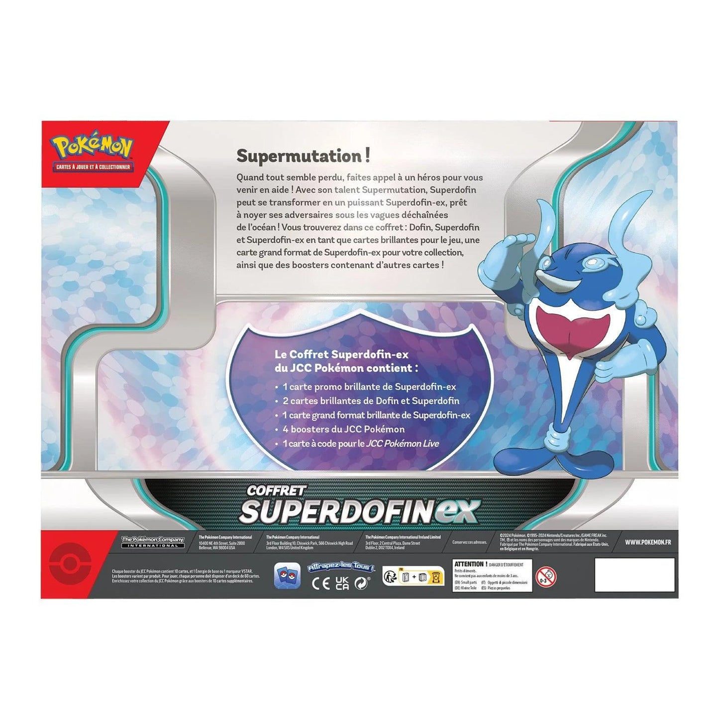 Coffret Pokémon Superdofin-ex 🇫🇷 - POKEMAGIC