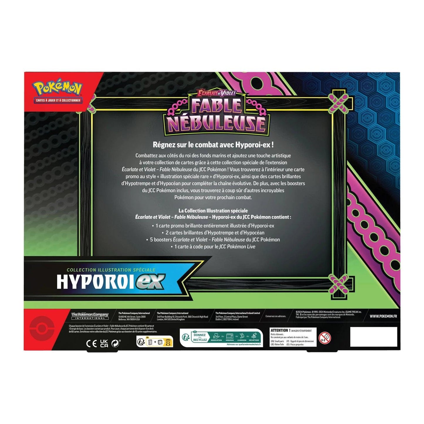 Coffret Collection Illustration Spéciale Pokémon Fable Nébuleuse (EV6.5) Hyporoi-ex 🇫🇷 - POKEMAGIC