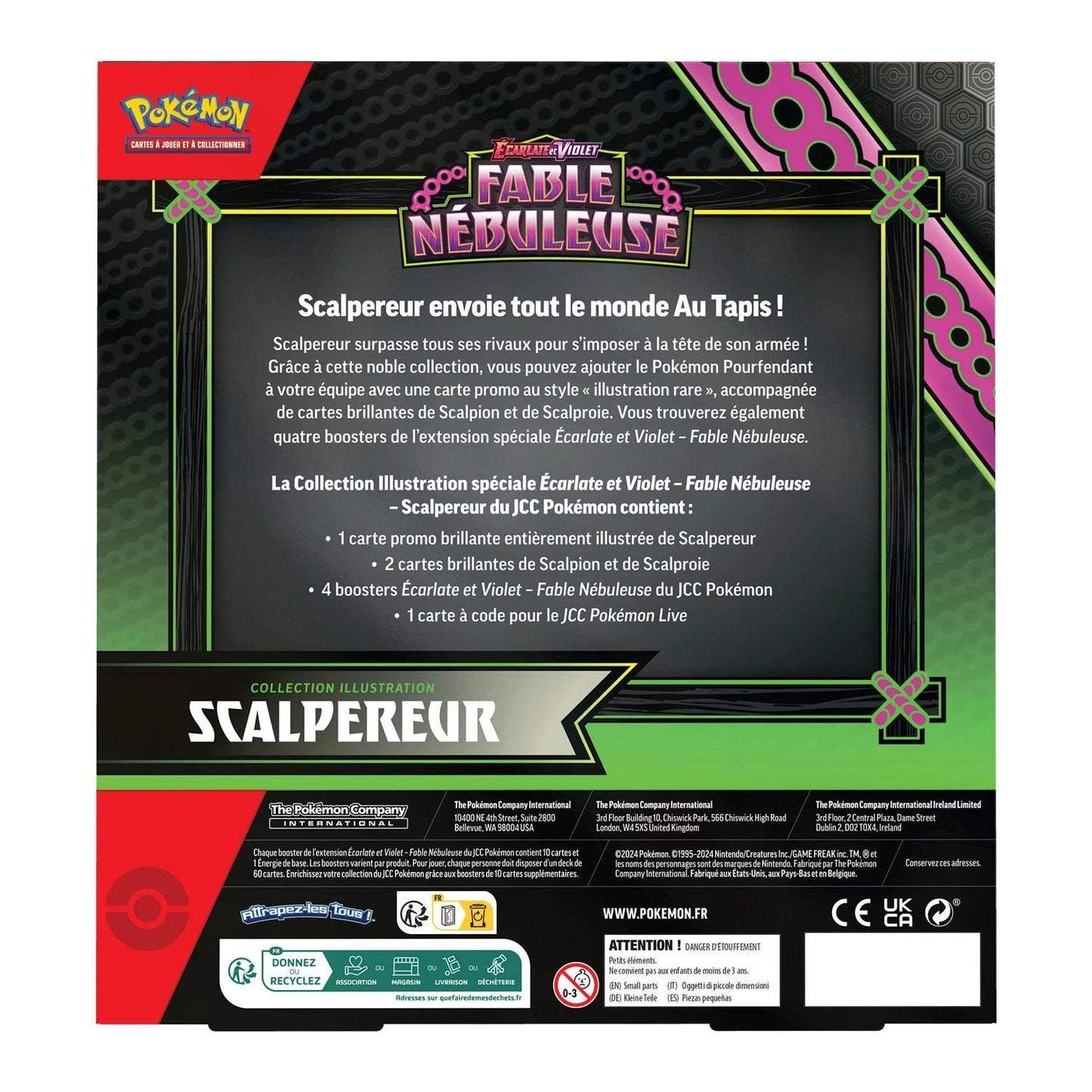 Coffret Collection Illustration Pokémon Fable Nébuleuse (EV6.5) Scalpereur 🇫🇷 - POKEMAGIC