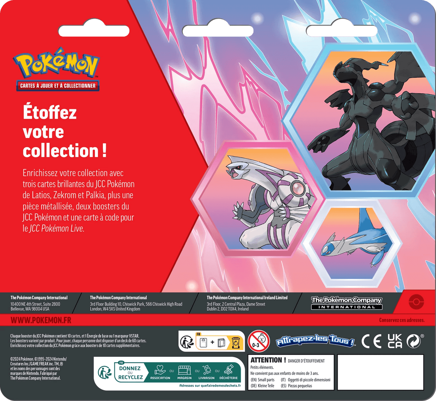Duopack Pokémon Origine Perdue (EB11) + Évolutions à Paldea (EV2) Latios, Zekrom, Palkia 🇫🇷 - POKEMAGIC