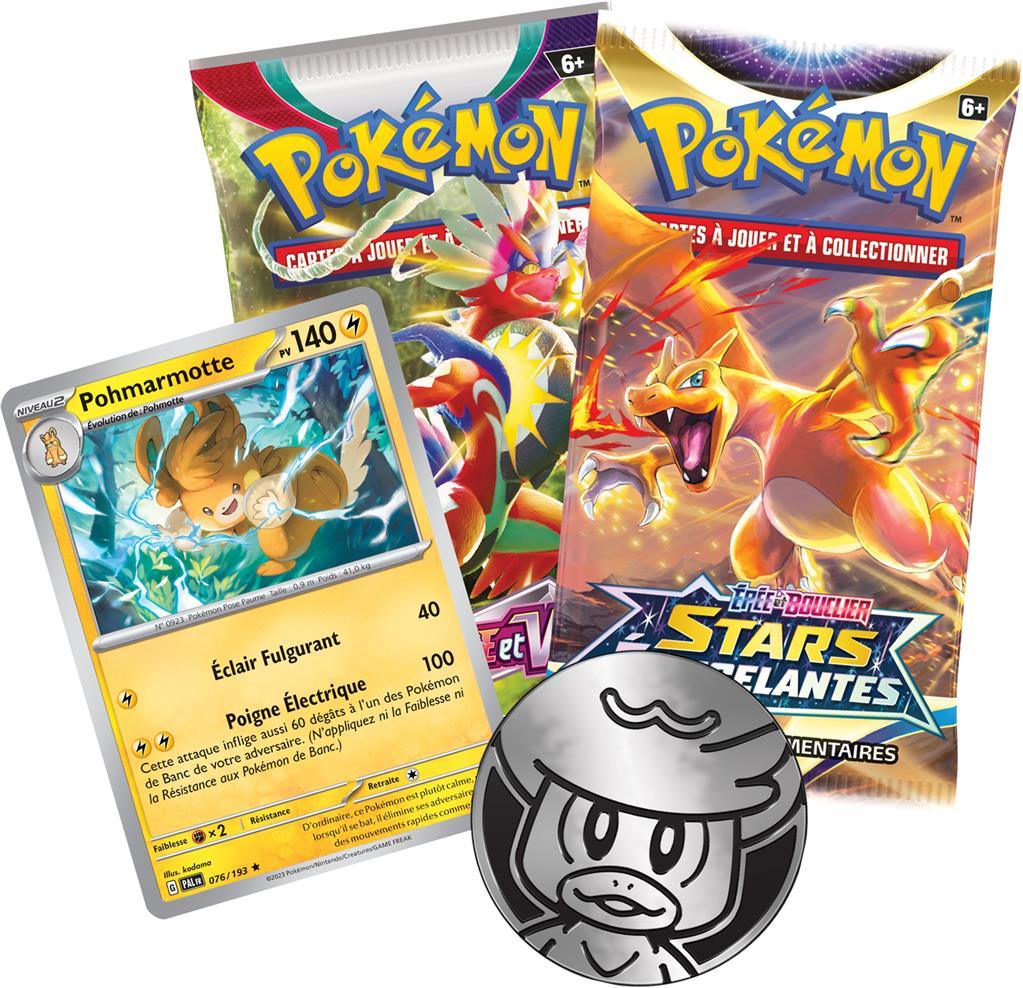 Duopack Pokémon Stars Étincelantes (EB9) + Écarlate et Violet (EV1) Pohmarmotte 🇫🇷 - POKEMAGIC