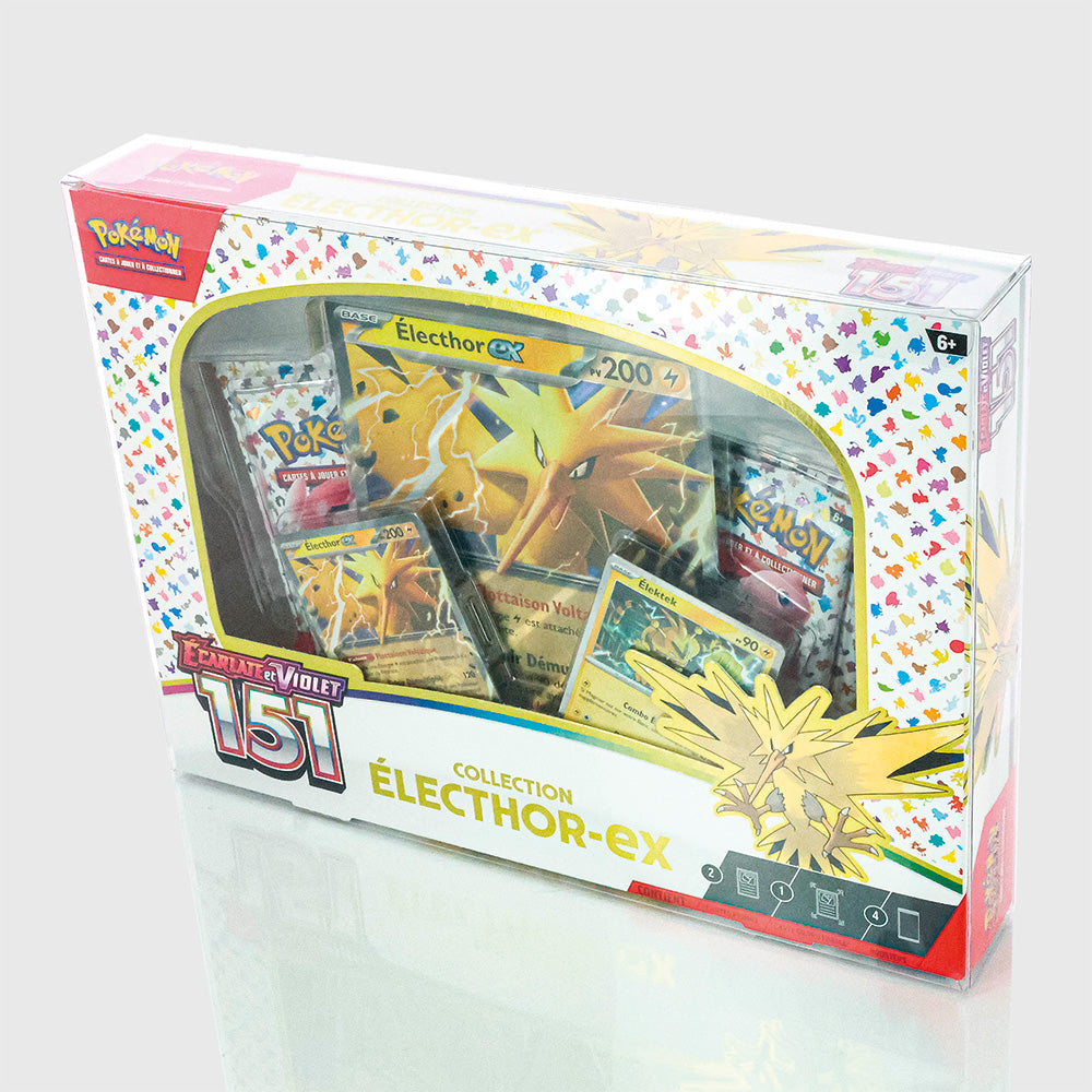 Phoenix Shield Crystal Box Protection pour coffret 4 boosters