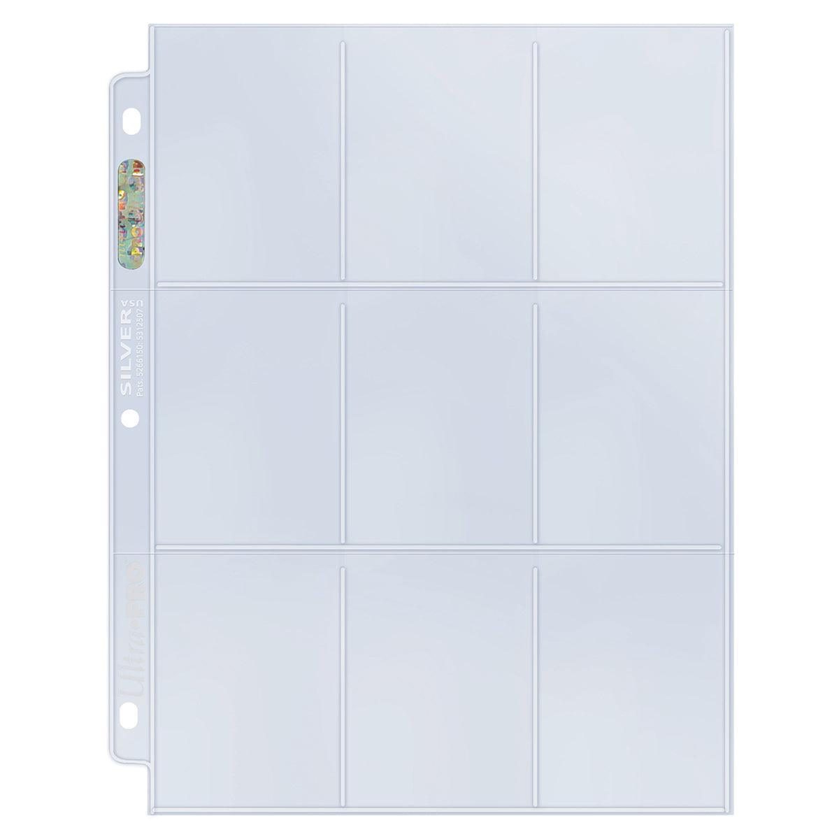 Boîte de 100 pages à pochettes Silver Series (Ultra PRO)