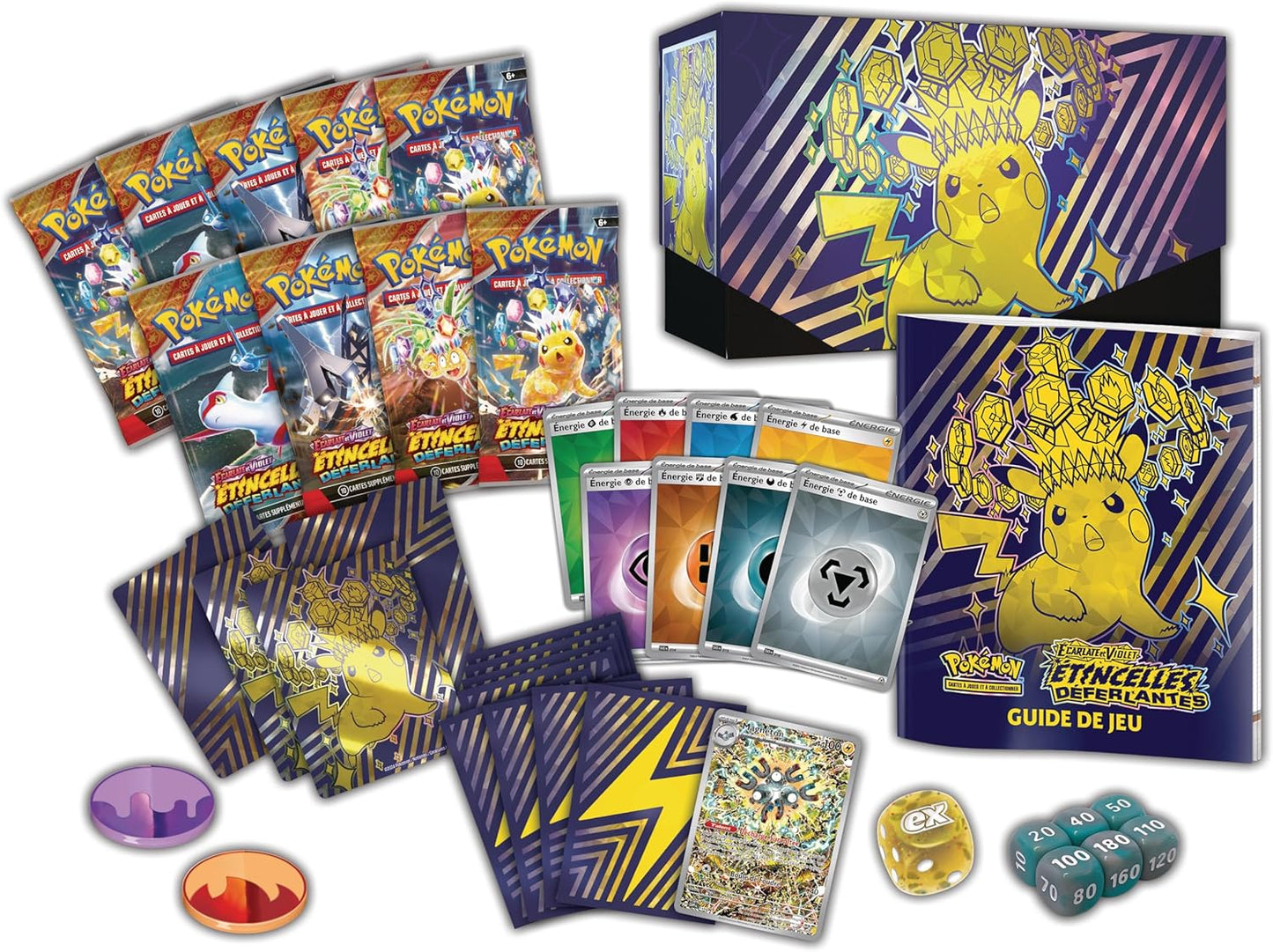 Coffret Dresseur d'Élite Pokémon Étincelles Déferlantes (EV8) 🇫🇷 - POKEMAGIC
