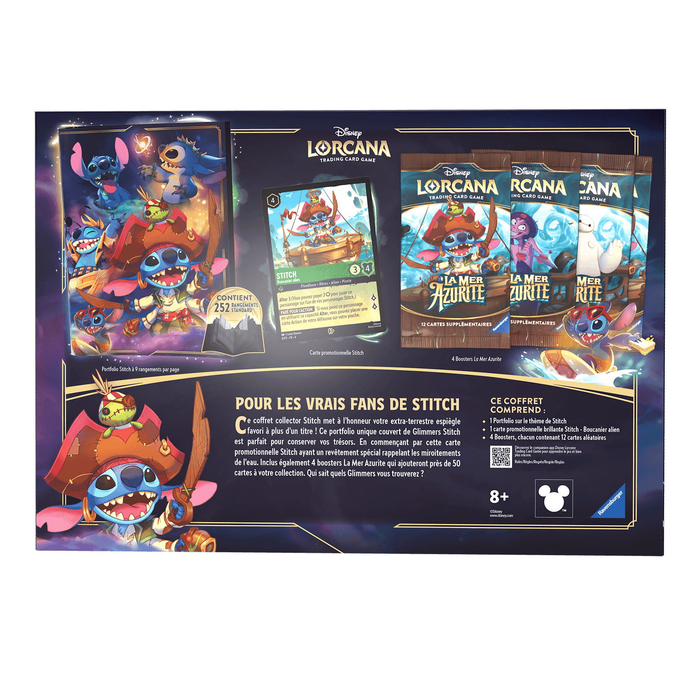 Coffret Collector Stitch Disney Lorcana La Mer Azurite (Set 6) 🇫🇷 - POKEMAGIC