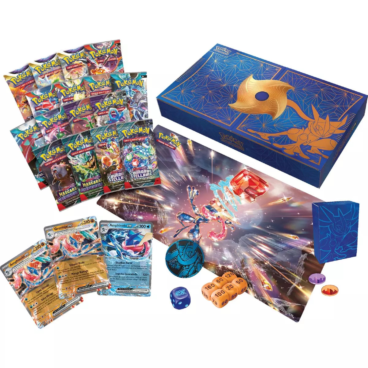 Coffret Collection Ultra-Premium Pokémon Amphinobi-ex 🇫🇷 - POKEMAGIC