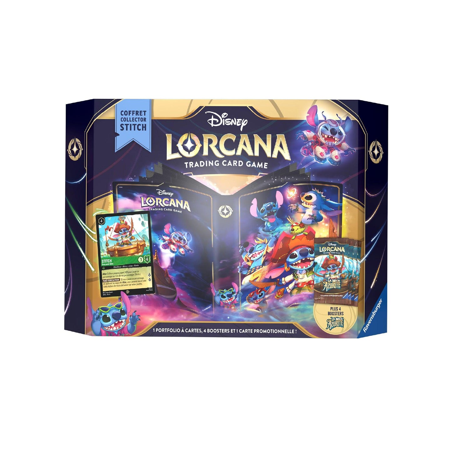 Coffret Collector Stitch Disney Lorcana La Mer Azurite (Set 6) 🇫🇷 - POKEMAGIC