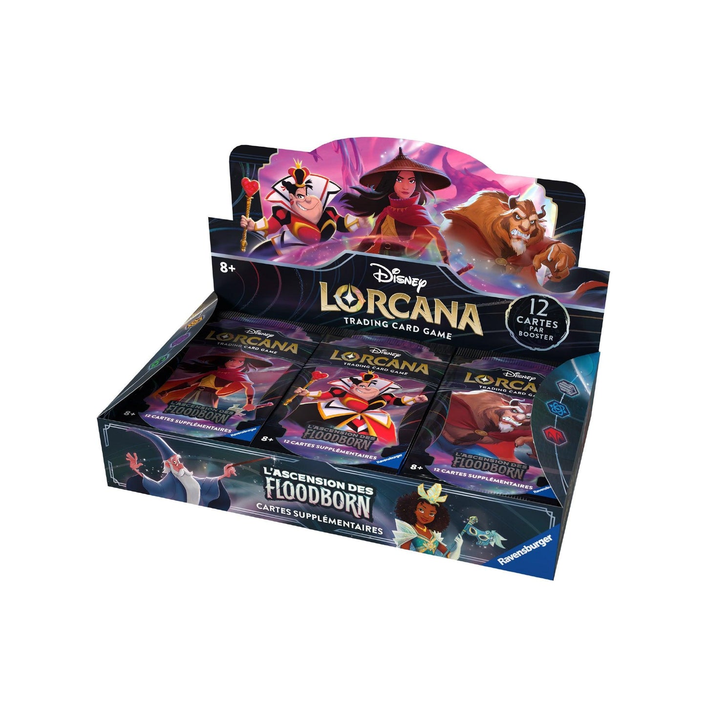 Display 24 boosters Disney Lorcana L'ascension des Floodborn Set 2 - POKEMAGIC