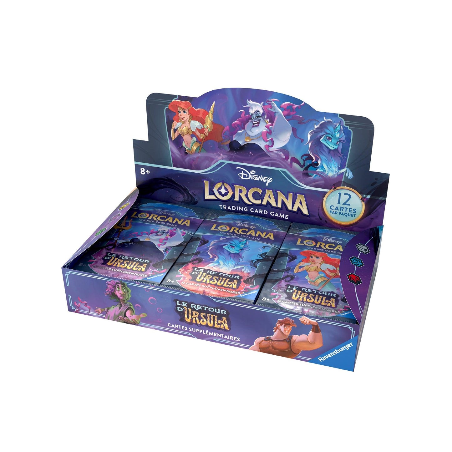 Display 24 boosters Disney Lorcana Le retour d'Ursula Set 4 - POKEMAGIC