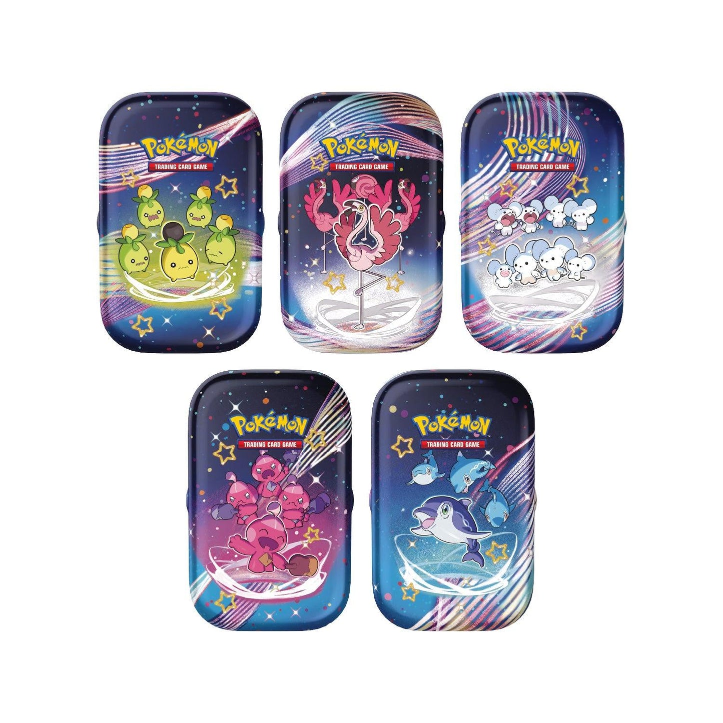 5 mini-tins Pokémon Destinées de Paldea (EV4.5) 🇫🇷 - POKEMAGIC