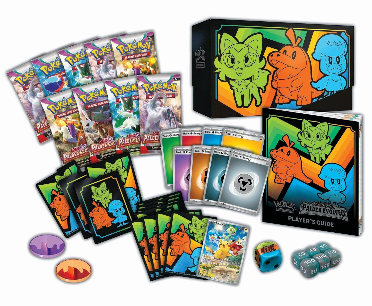 Coffret Dresseur d'Élite Pokémon Évolutions à Paldea (EV2) 🇫🇷