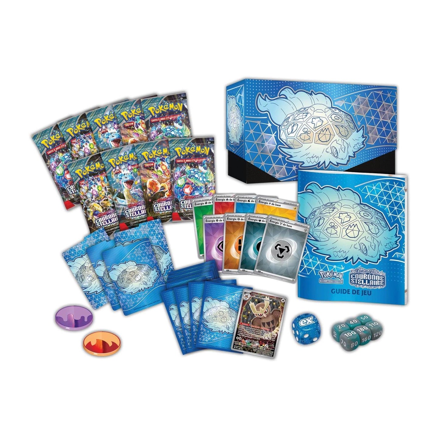 Coffret Dresseur d'Élite Pokémon Couronne Stellaire (EV7) 🇫🇷 - POKEMAGIC