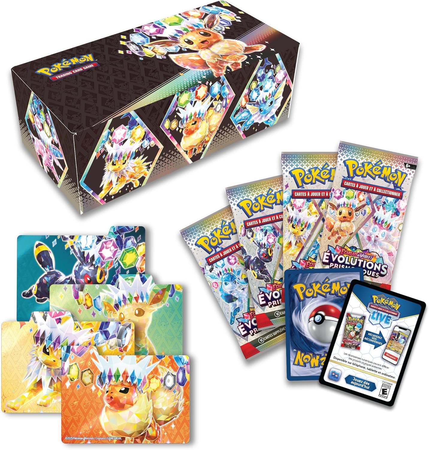 Boîte Surprise Pokémon Évolutions Prismatiques (EV8.5) 🇫🇷 - POKEMAGIC