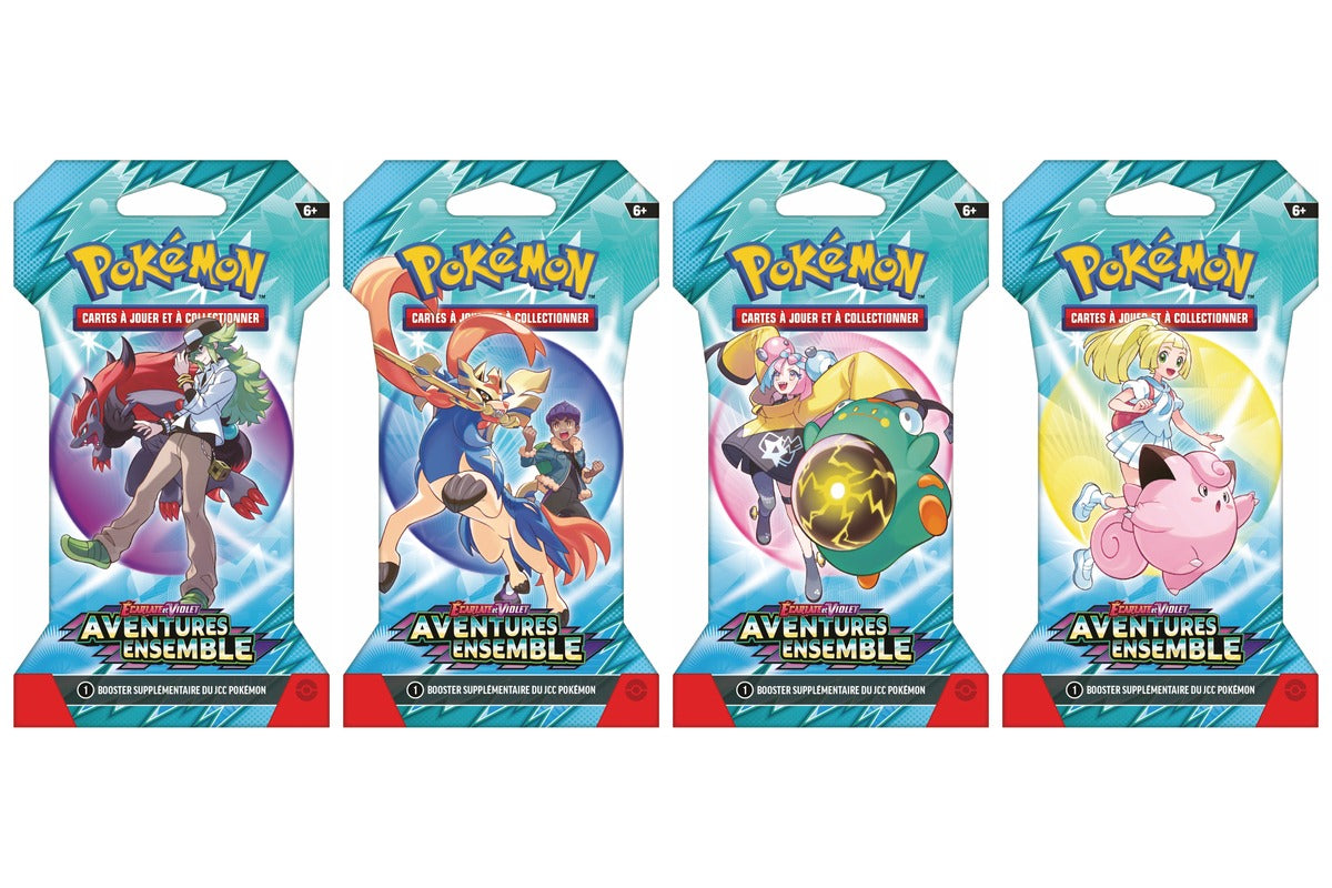 Booster sous blister Pokémon Aventures Ensemble (EV9) 🇫🇷 - POKEMAGIC