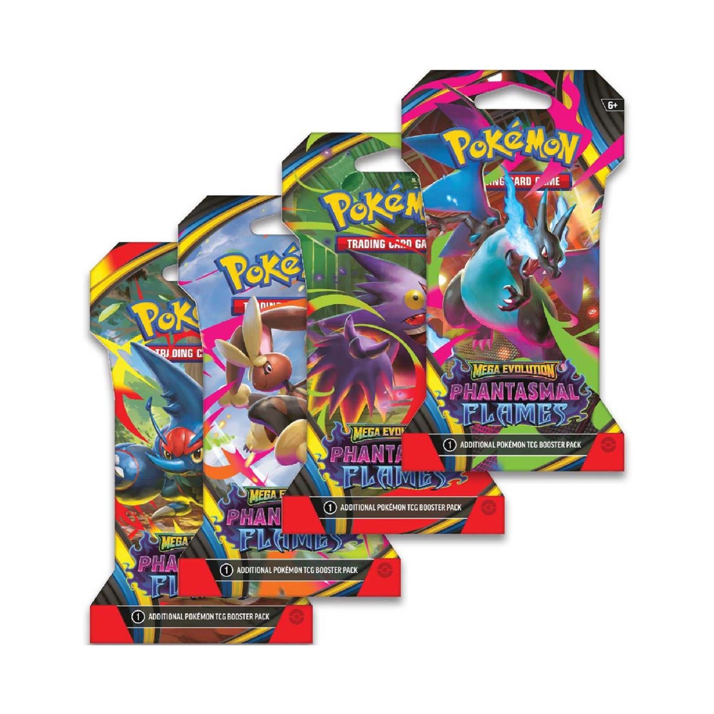 Booster sous blister Pokémon Flammes Fantasmagoriques (ME2) 🇫🇷