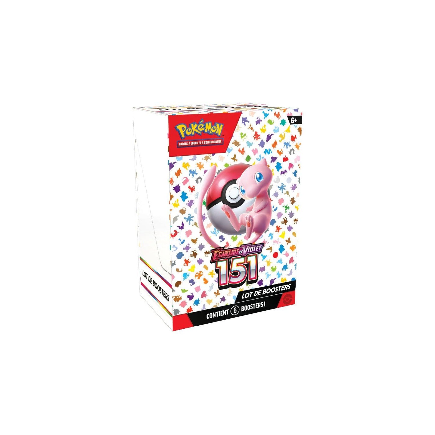 Lot de 6 boosters Pokémon 151 (EV3.5) 🇫🇷 - POKEMAGIC