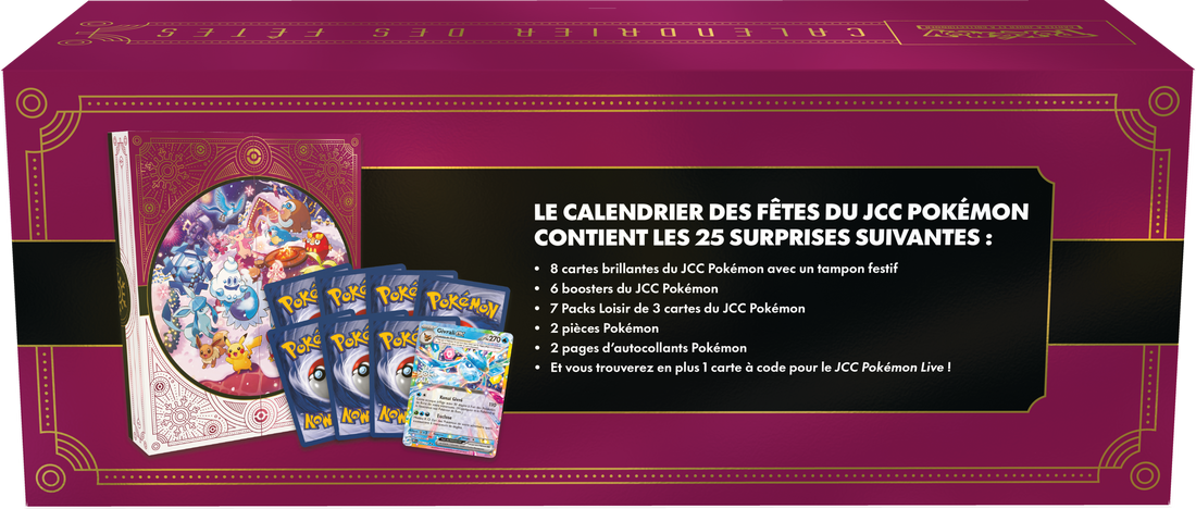 Calendrier des fêtes Pokémon 2025 🇫🇷