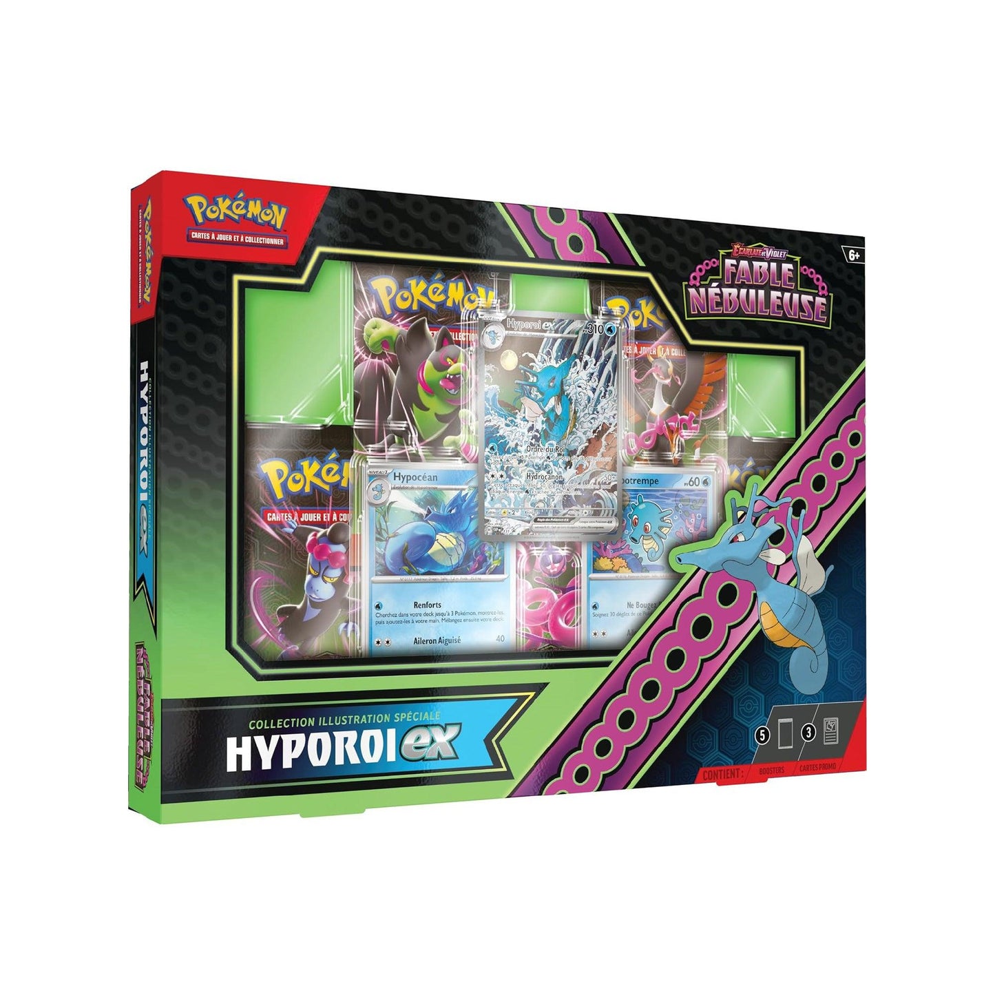 Coffret Collection Illustration Spéciale Pokémon Fable Nébuleuse (EV6.5) Hyporoi-ex 🇫🇷 - POKEMAGIC