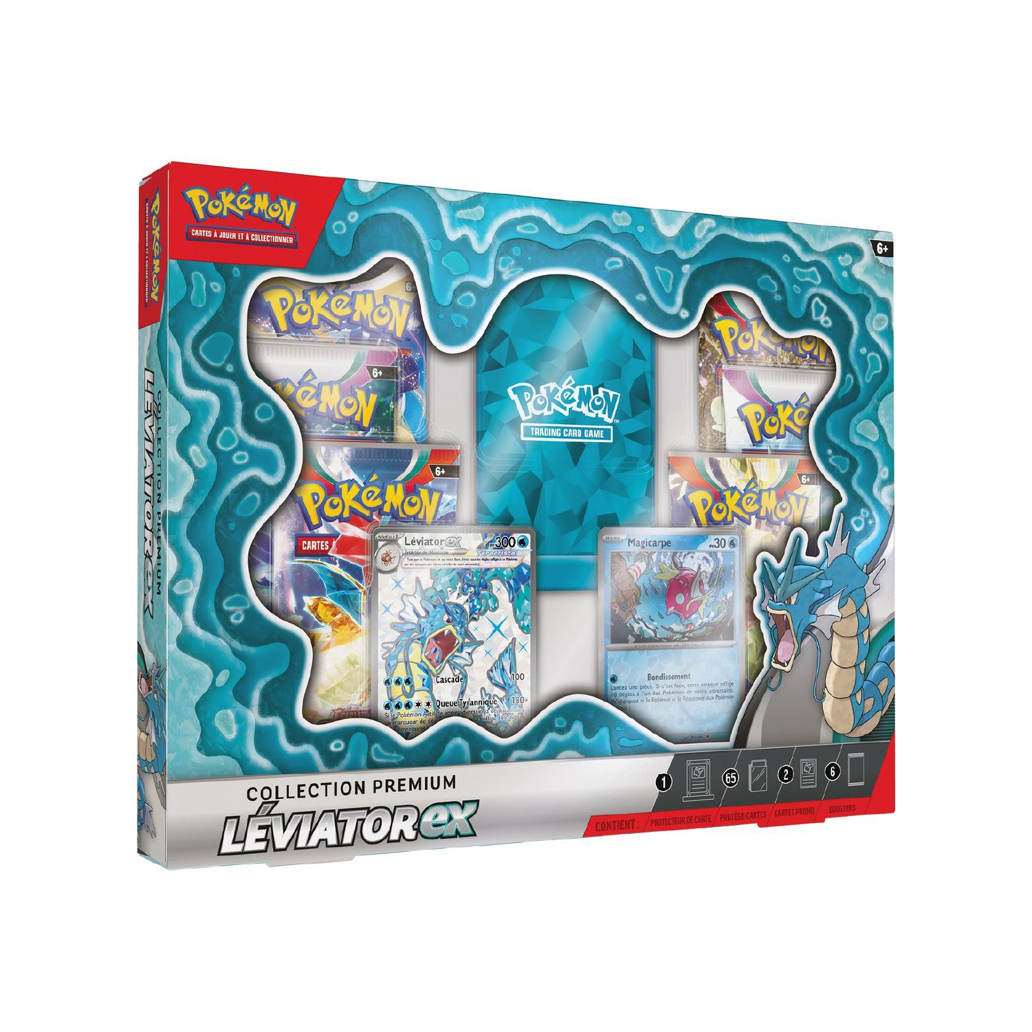 Mania Toy, Coffret Pokemon Premium Collection - Leviator EX