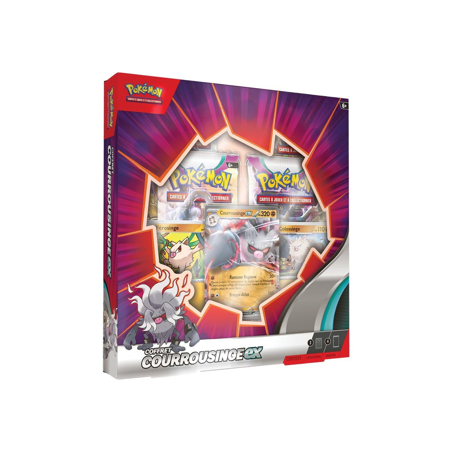 Coffret Pokémon Courrousinge-ex 🇫🇷