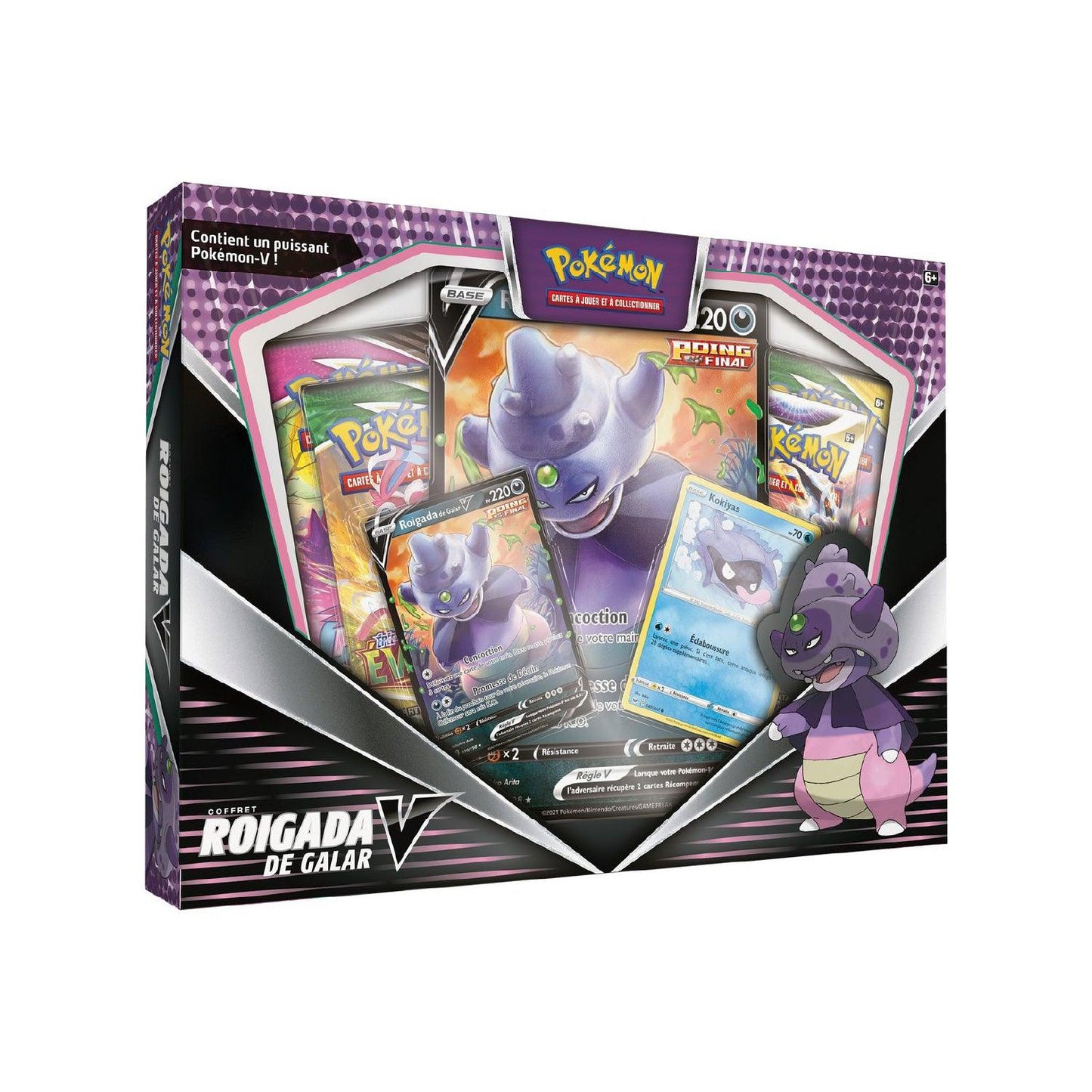 Coffret Pokémon Roigada de Galar-V 🇫🇷 - POKEMAGIC
