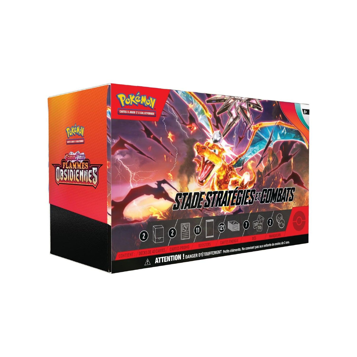 Stade Stratégies et Combats Pokémon Flammes Obsidiennes (EV3) 🇫🇷 - POKEMAGIC