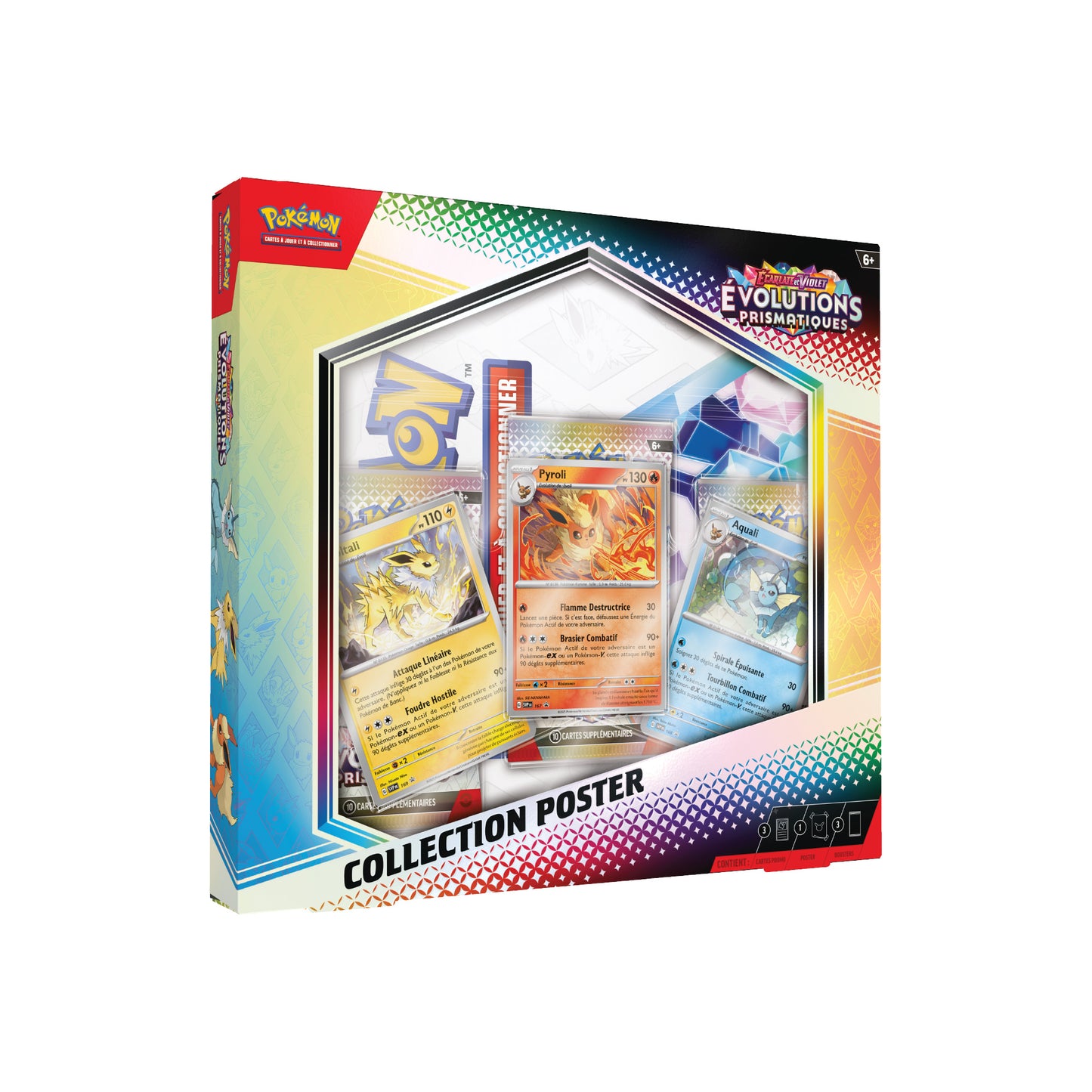 Coffret Collection Poster Pokémon Évolutions Prismatiques (EV8.5) 🇫🇷 - POKEMAGIC