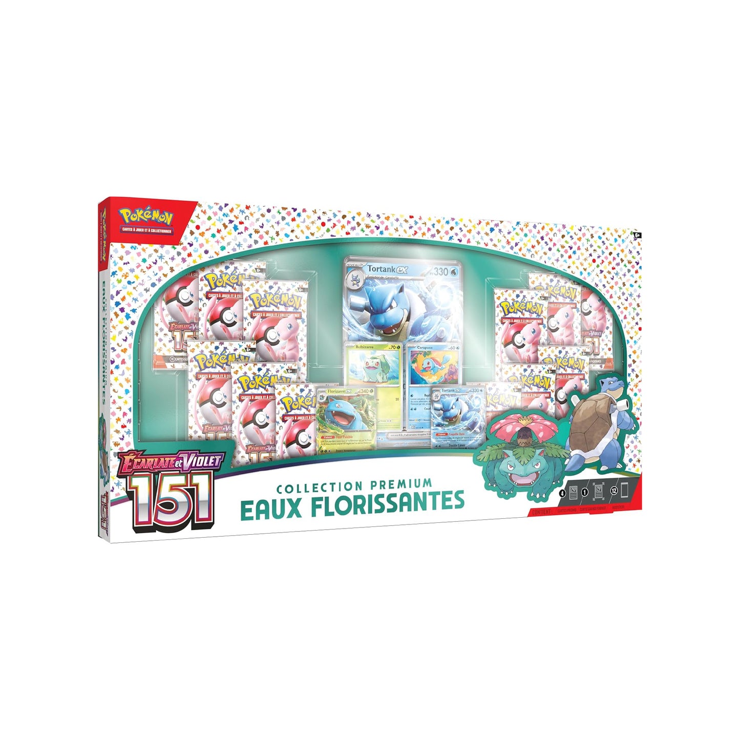 Coffret Collection Premium Pokémon 151 EV3.5 Eaux Florissantes - Pokemagic