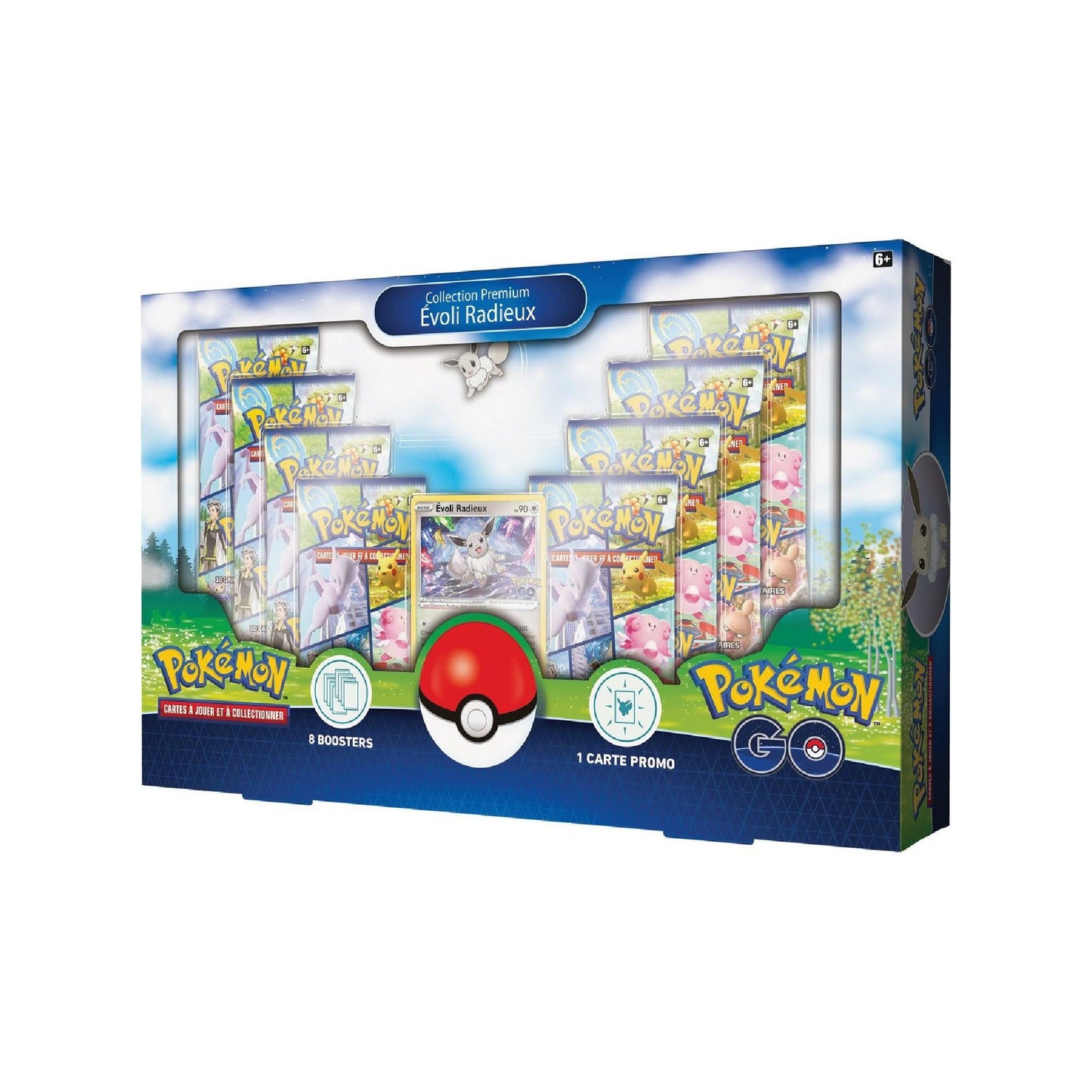Coffret Collection Premium Pokémon GO (EB10.5) Évoli Radieux 🇫🇷 - POKEMAGIC