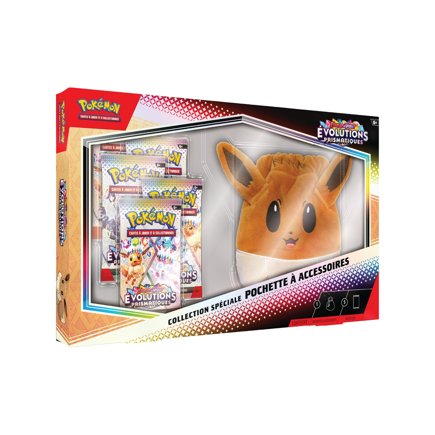 Collection Spéciale Pochette à Accessoires Pokémon Évolution Prismatique EV8.5 - Pokemagic
