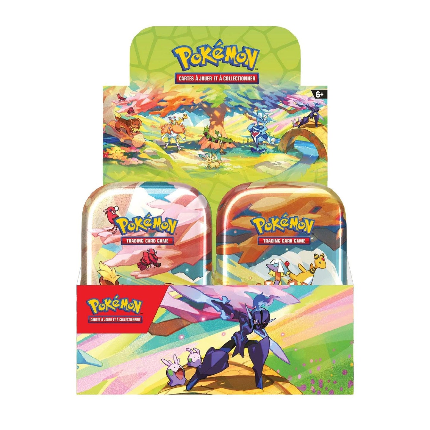 Display 10 mini-tins Pokémon Magnifique Paldea 🇫🇷 - POKEMAGIC