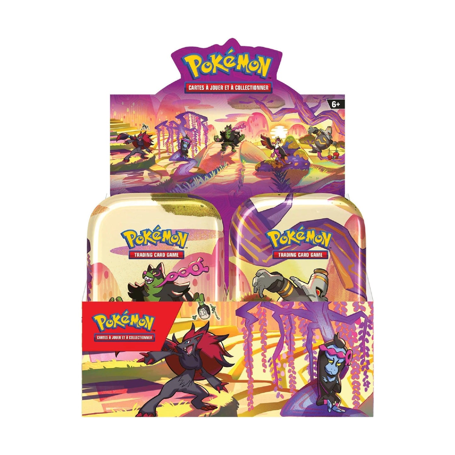Display 10 mini-tins Pokémon Fable Nébuleuse (EV6.5) 🇫🇷 - POKEMAGIC