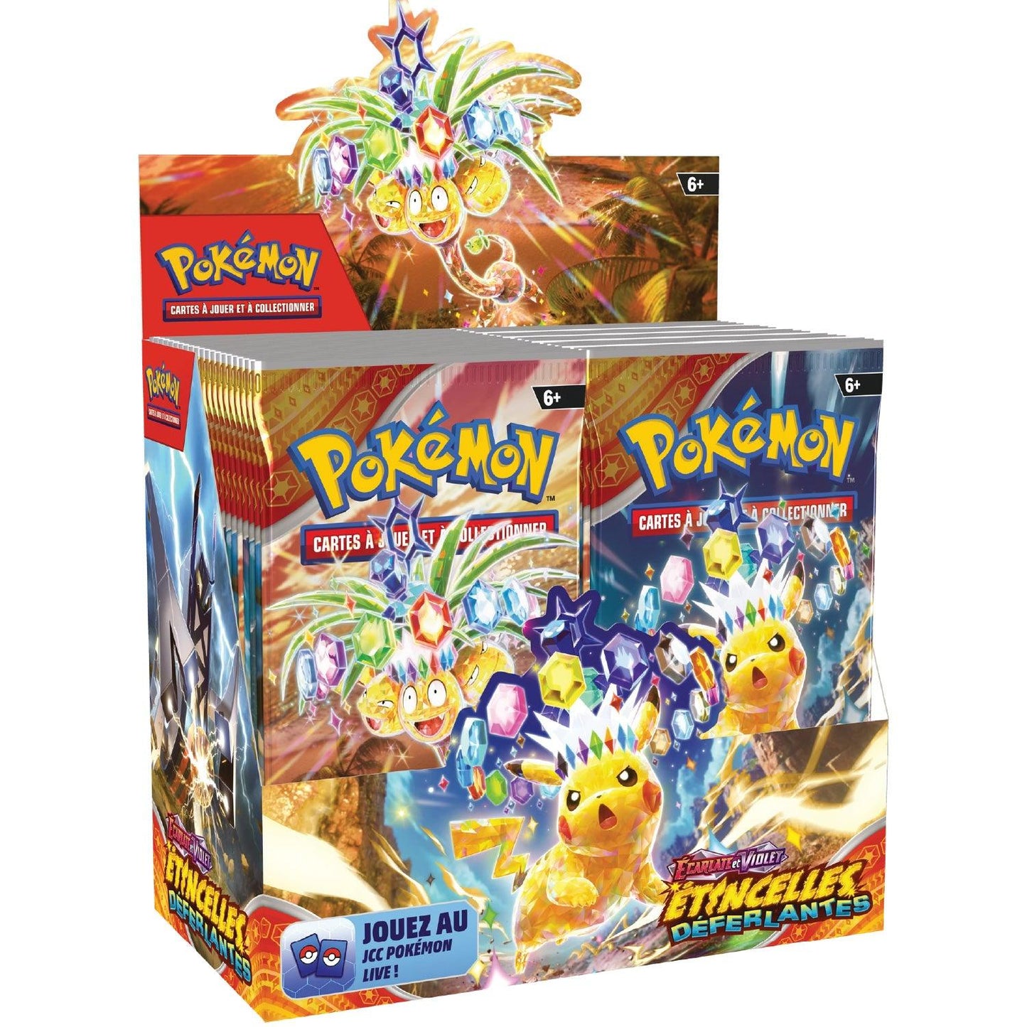 Display 36 boosters Pokémon Étincelles Déferlantes (EV8) 🇫🇷 - POKEMAGIC