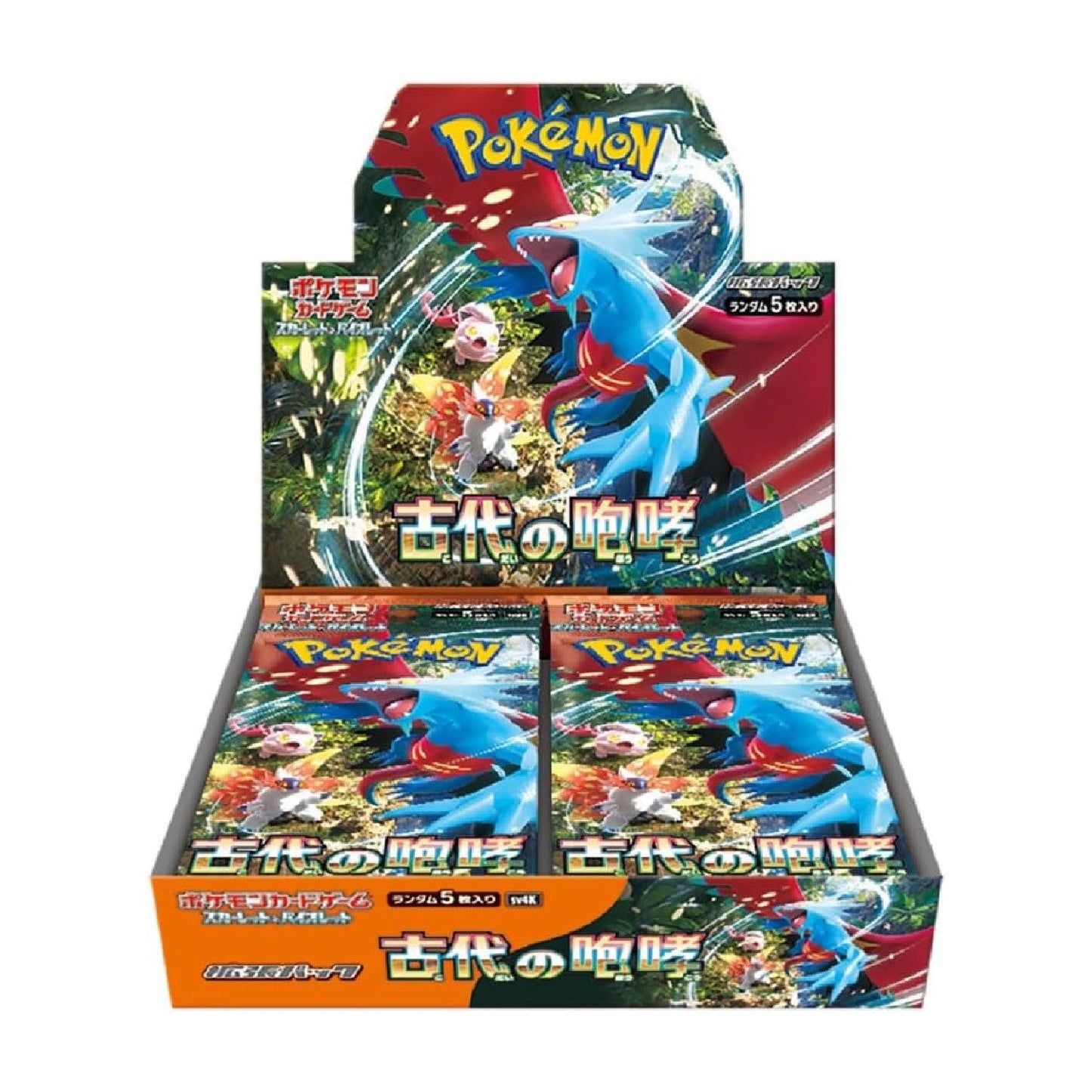 Display 30 boosters Pokémon Ancient Roar (sv4K) 🇯🇵 - POKEMAGIC