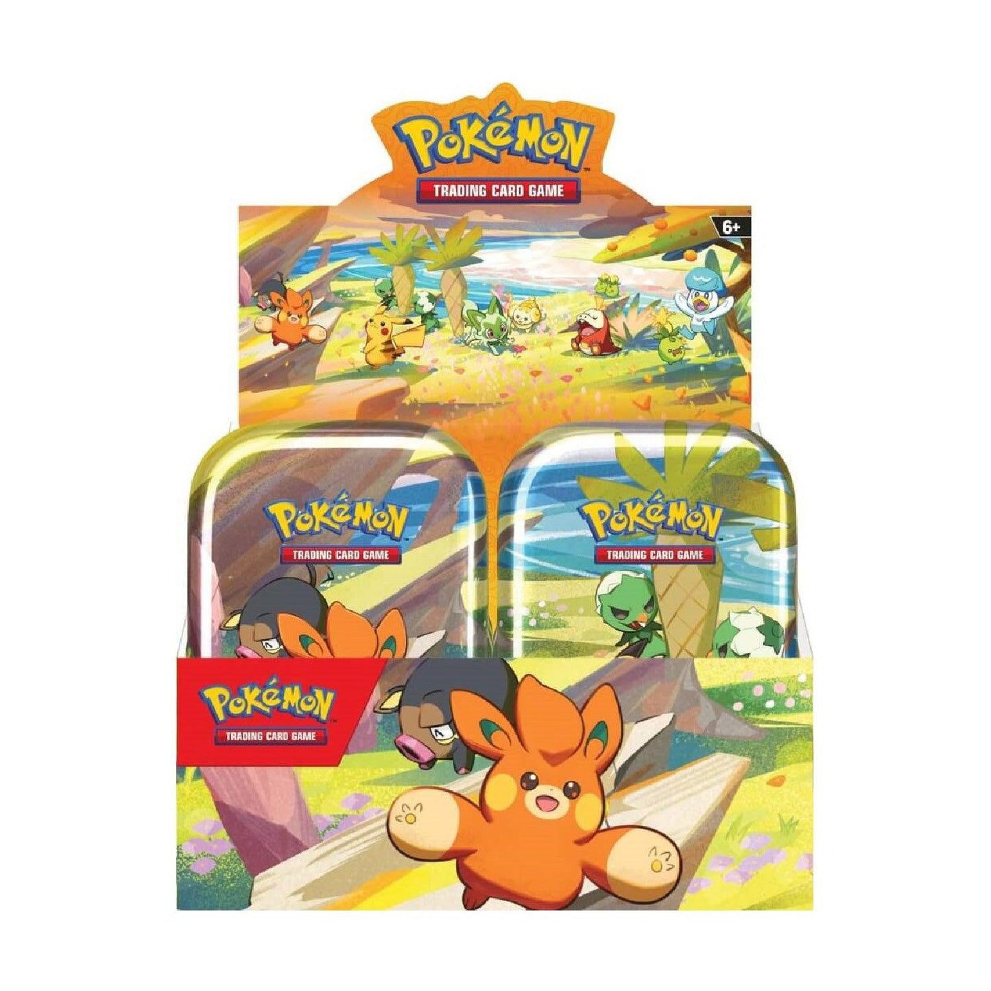 Display 10 mini-tins Pokémon de Paldea 🇫🇷 - POKEMAGIC