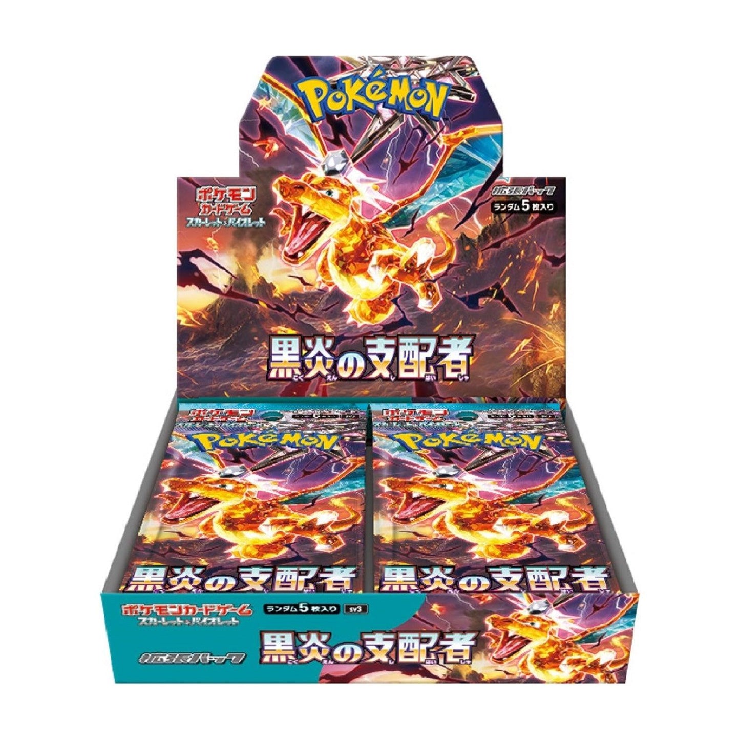 Display 30 boosters Pokémon Ruler of the Black Flame (sv3) 🇯🇵 - POKEMAGIC