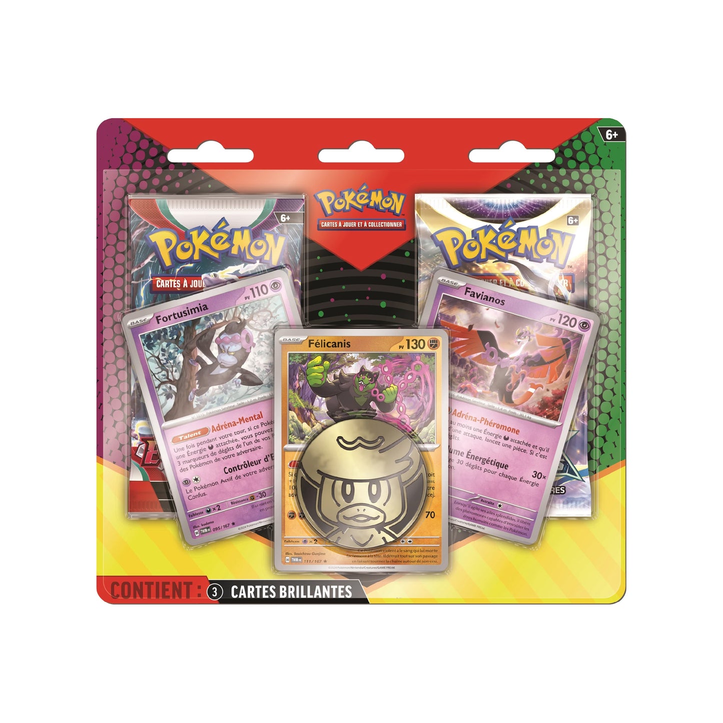 Duopack Pokémon Stars Étincelantes (EB9) + Écarlate et Violet (EV1) Fortusimia, Félicanis, Favianos 🇫🇷 - POKEMAGIC