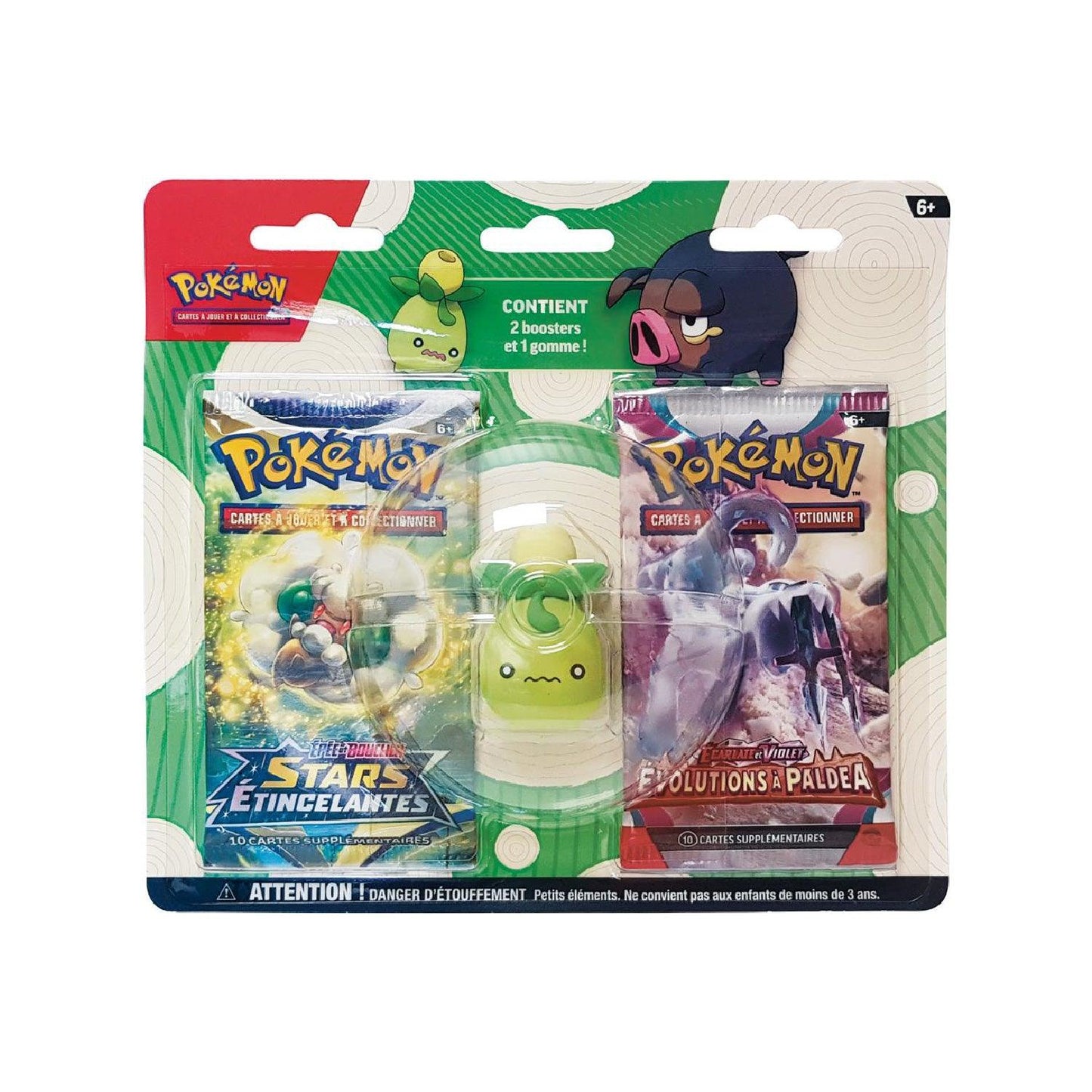 Duopack Pokémon Stars Étincelantes (EB9) + Évolutions à Paldea (EV2) Gomme Olivini 🇫🇷 - POKEMAGIC