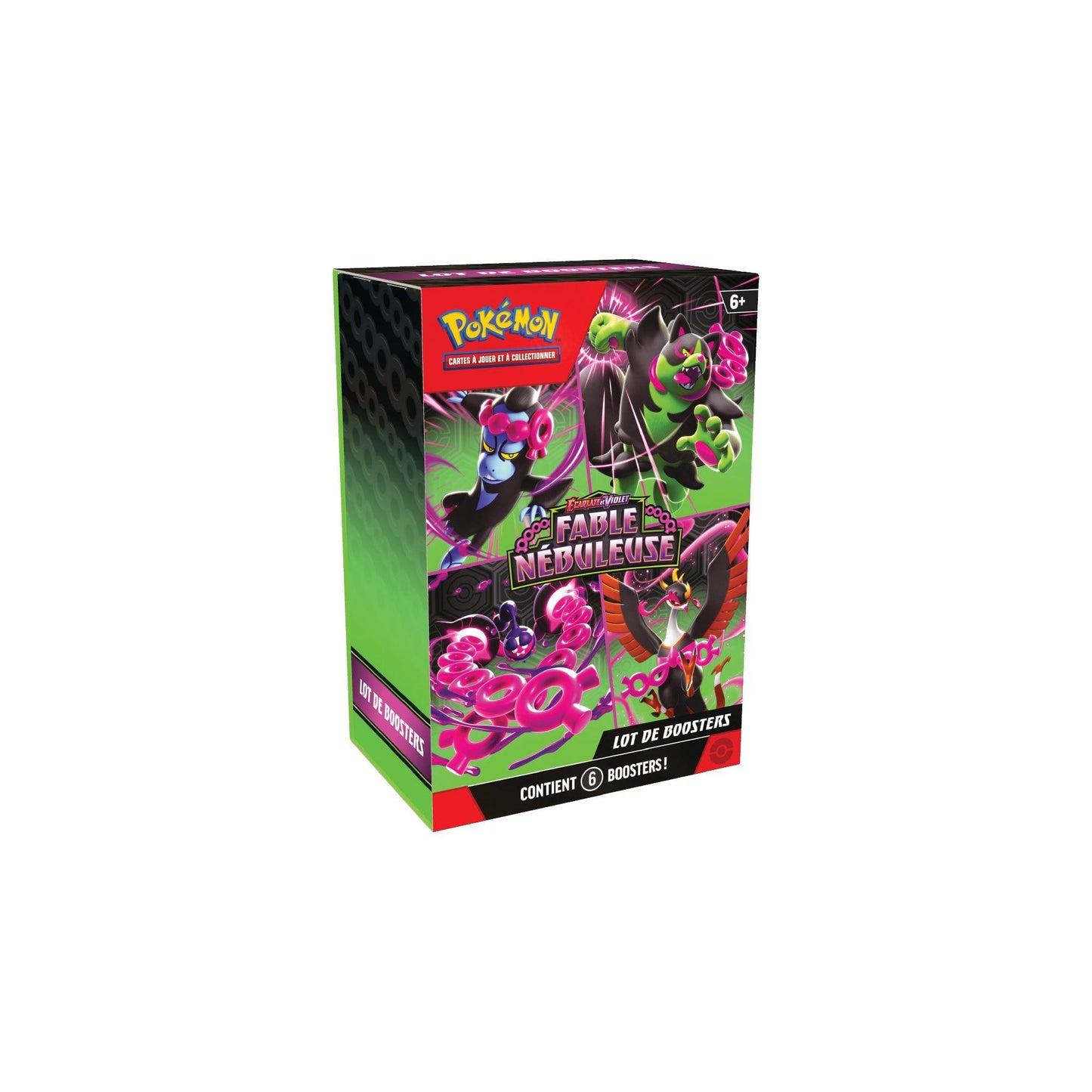 Lot de 6 boosters Pokémon Fable Nébuleuse (EV6.5) 🇫🇷 - POKEMAGIC