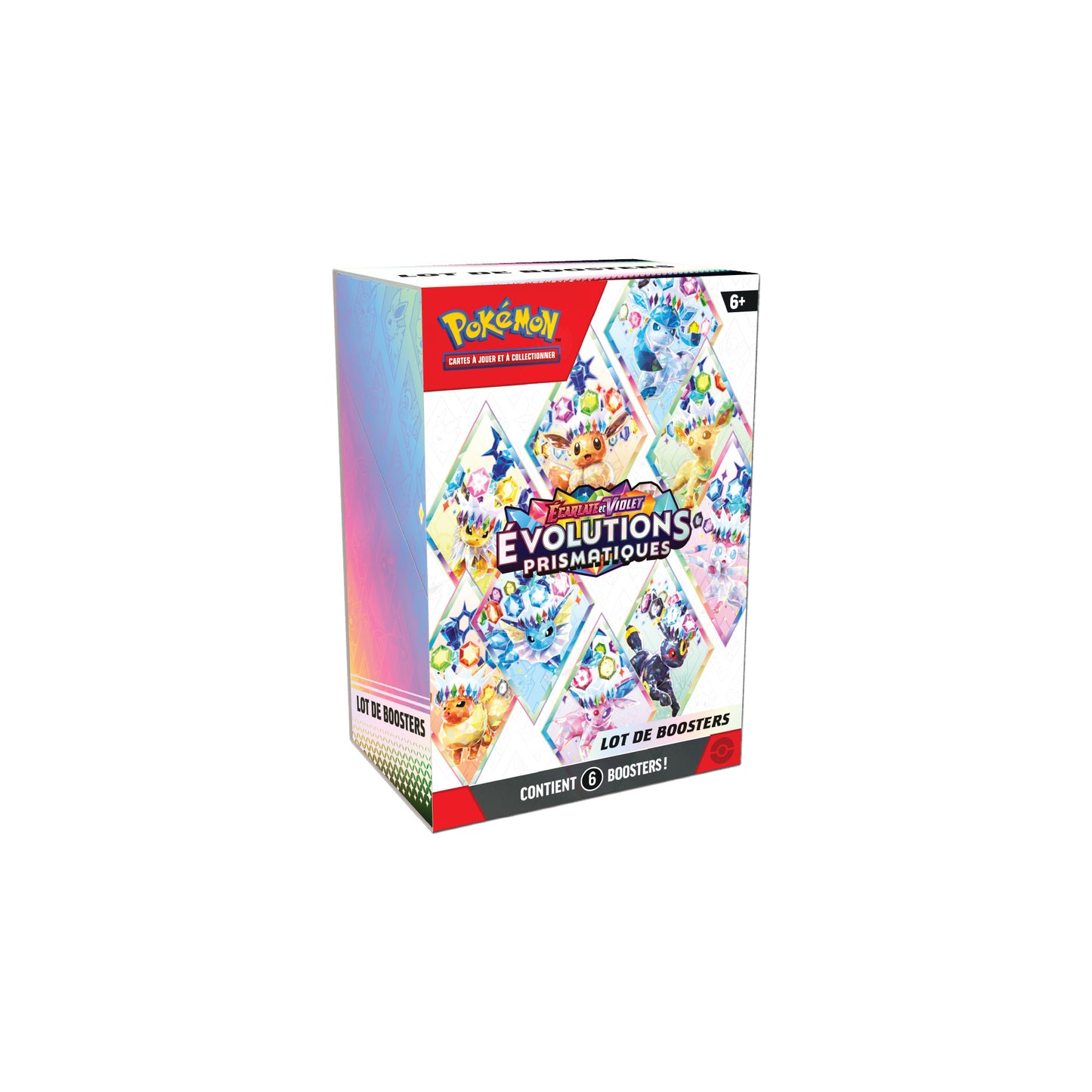 Lot de 6 boosters Pokémon Évolutions Prismatiques (EV8.5) 🇫🇷 - POKEMAGIC
