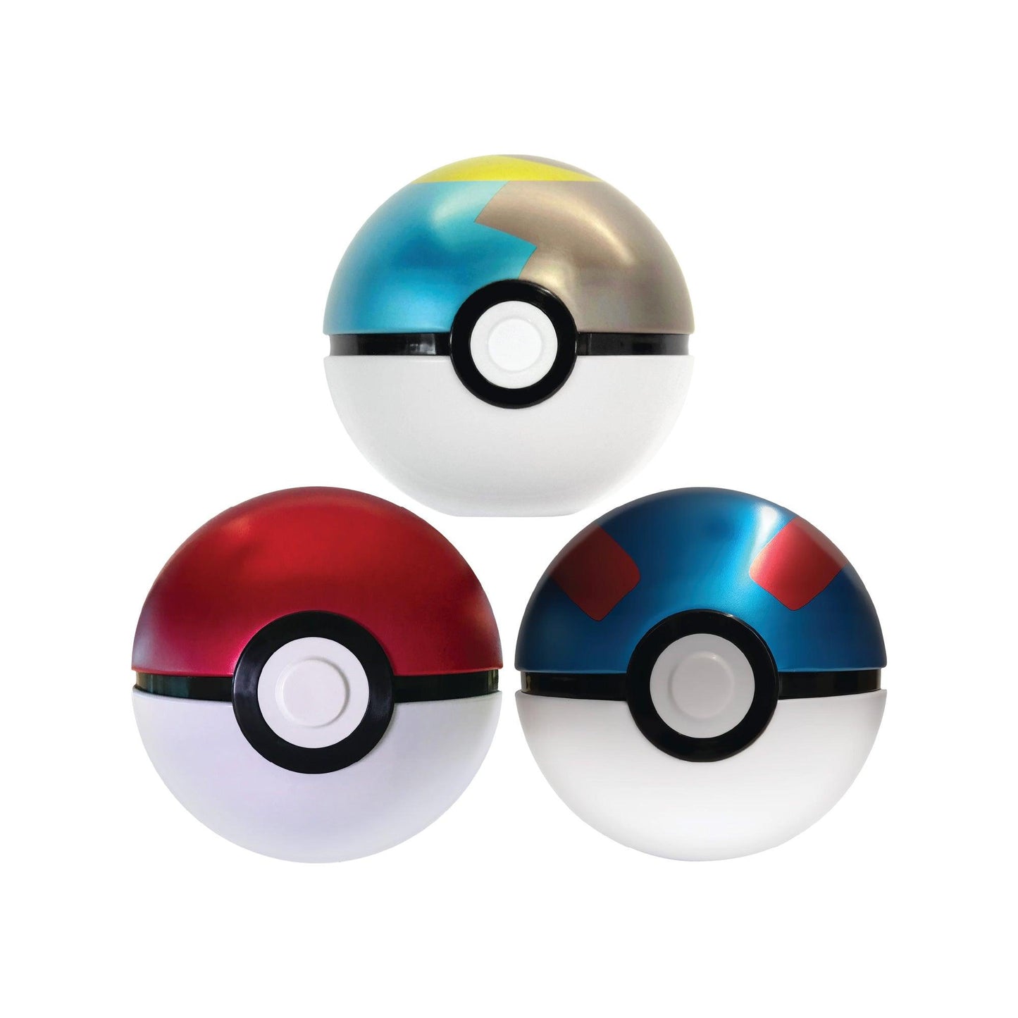 3 Pokéball Tin Pokémon (Moon Ball, Poke Ball, Great Ball) automne 2024 🇫🇷 - POKEMAGIC