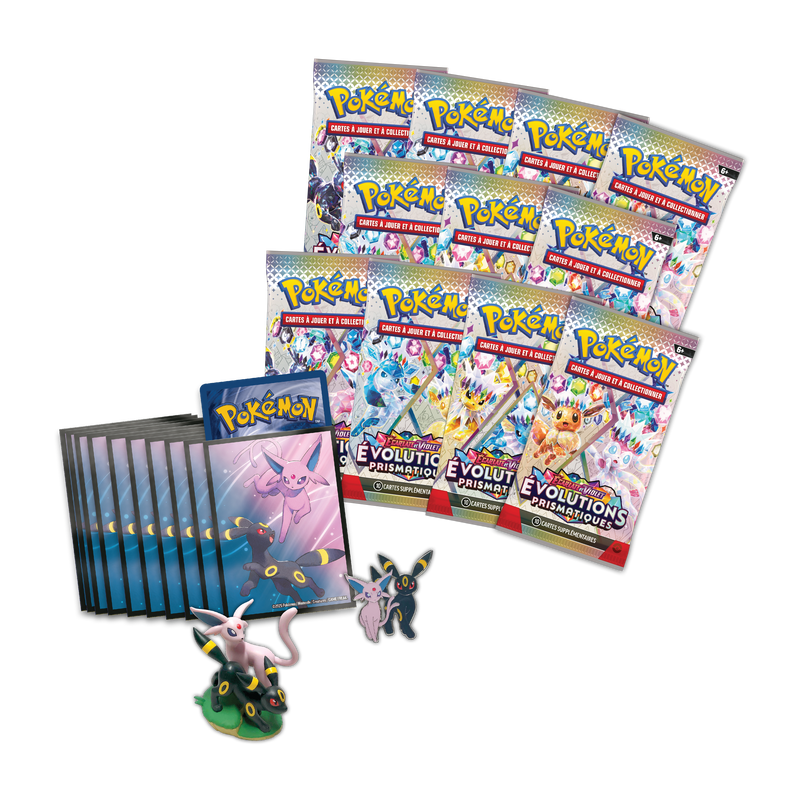 Coffret Collection Premium avec figurine Pokémon Évolutions Prismatiques (EV8.5) 🇫🇷