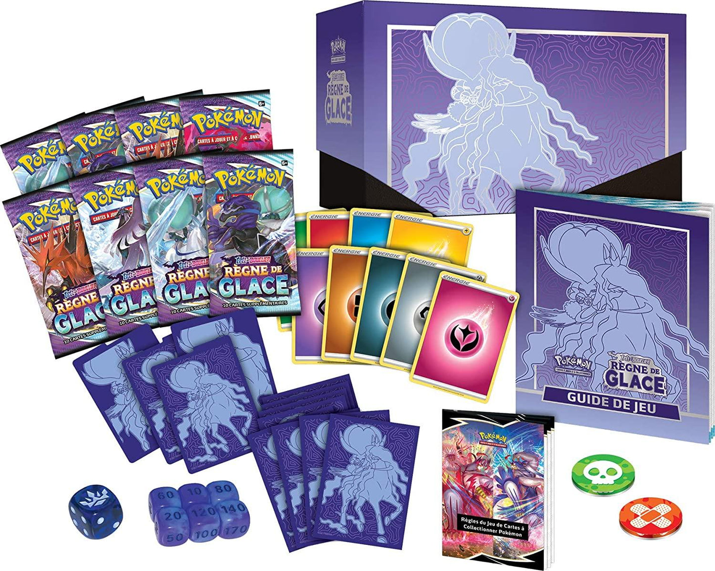 Coffret Dresseur d'Élite Pokémon Règne de Glace (EB6) Sylveroy Cavalier d'Effroi 🇫🇷 - POKEMAGIC